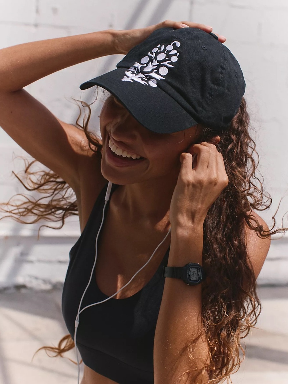 FREE PEOPLE Buti Embroidered Baseball Cap NWT